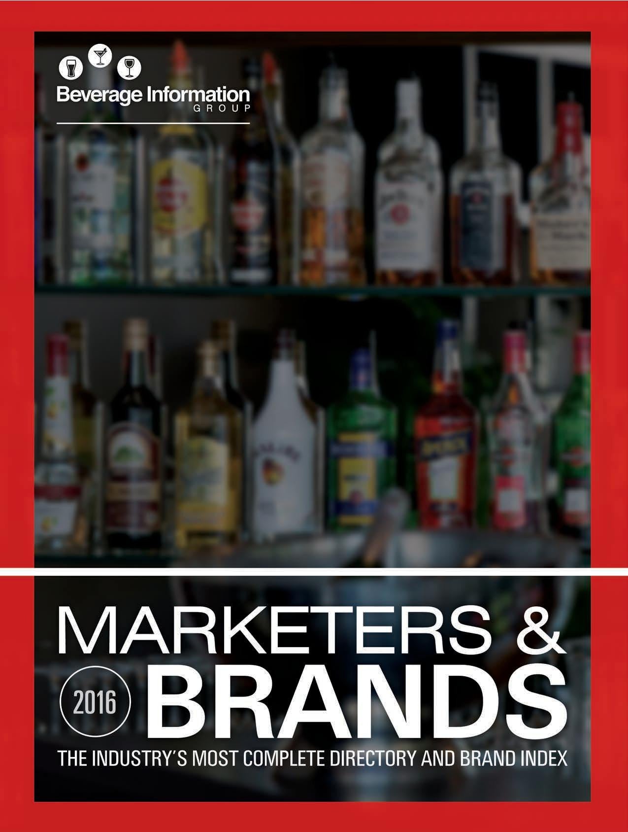 Spirits, Wine and Beer Marketers Database 2016
