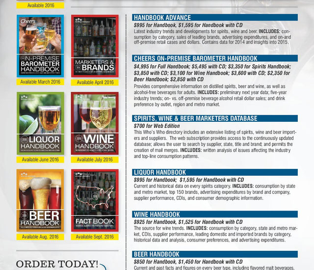 The Beverage Information Group Builds Upon Over 50 Years of Handbooks