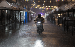 Riding Through the Rain: A Motorcyclist's Viewpoint